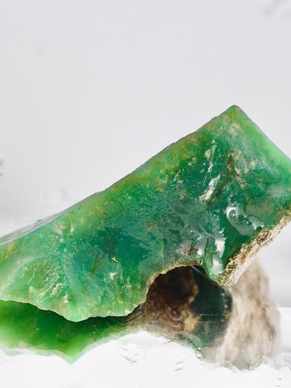 Gemmy Gem Australia Chrysoprase Marlborough Raw Natural Rough Mineral 93.73 Ct
